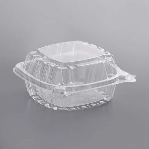 CLEAR VIEW HINGED LID CONTAINERS C53.  500 CT