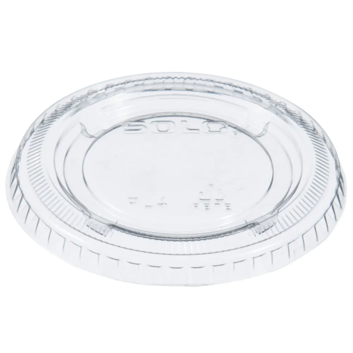 PLASTIC SOUFFLE LIDS(2 OZ), 2500 CT( HOT SAUCE LIDS)