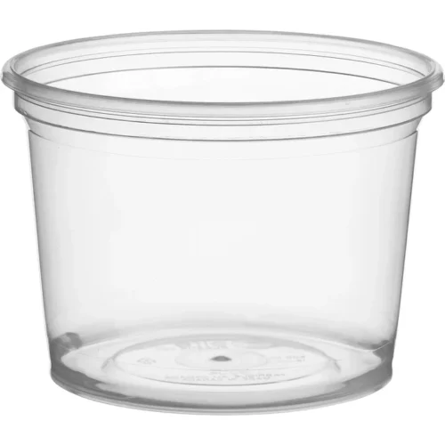 CLEAR PLASTIC DELI CONTAINER 16 OZ.