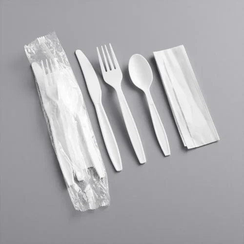 Meal Kit – Includes Napkin, Spoon, Knife, Fork - 500 CT