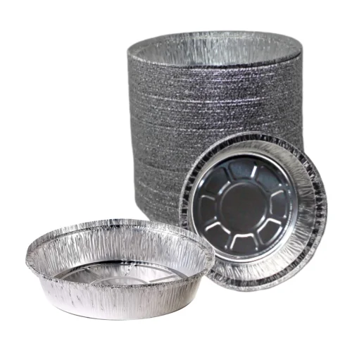 #6 Round Aluminum Foil Pans – 500 CT