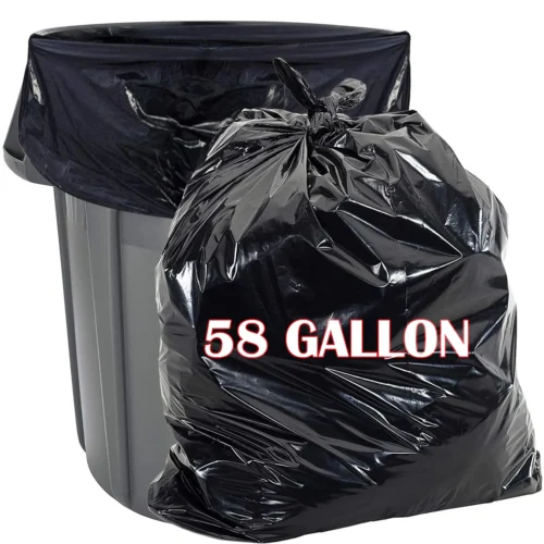 GARBAGE BAGS 58 GALLON 80 CT