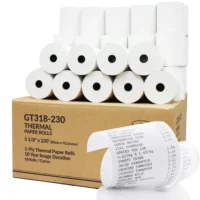 Thermal Paper Rolls – 3 1/8” x 230’, BPA-Free [50 ct]