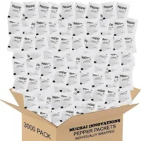 Black Pepper Packets 3000 CT