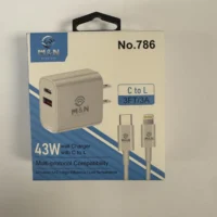 Wall charger & type C to lightning