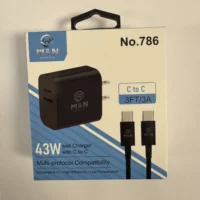 Wall charger & type C to C
