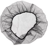 Black Nylon Hairnet Cap - 1,000/Case