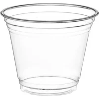 CLEAR ICE PLASTIC PET CUPS 9 OZ. 1000 CT